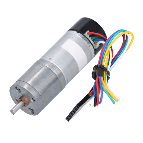 DC Geared Motor with Encoder, 12V, 620RPM for Robots and DIY 2