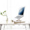 Aluminum Laptop Stand Foldable Portable Adjustable Height Computer Tablet Holder White 5