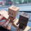 (with aromatherapy, Yellow) Cute Solid-Wood Leg-shaking Robot Figurine Car Mounted Aromatherapy Accessory 2