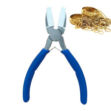 (green) Nylon Pliers for Jewelry Making, Soft Jaw Chain Nose & Flat Nose Pliers, Carbon Steel Anti-Slip Handle DIY Jewelry with Resin Tools