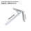 Durable Stainless Steel Center Angle Finder for Precise Marking 11