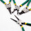 (circlip pliers 4pcs, 6 Inches) Snap Ring Pliers Set Internal External Circlip Install Uninstall Kit Hand Tool Puller 2