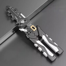(25 in 1) Multifunctional Electrician Pliers Wire Stripper Long Nose Pliers Cable Cutter Terminal Crimping Hand Tool