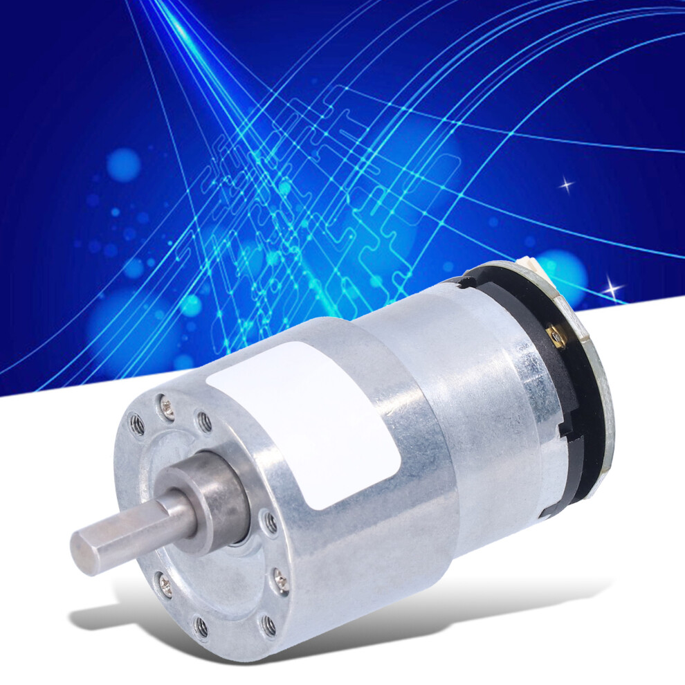 Micro Dc Gear Motor 12V 333Rpm Jgb37-520 With Encoder Speed Reduction Gear 9481376987057