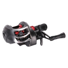Saltwater Reel Adjustable Saltwater Reel 7.2:1 Gear Ratio Speed Bass Trout Surf Angler Red Metal RightHand