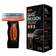 (1pcs) Streak-Free Car Window Cleaner Paste Glass Rainproof Flooding Car Care Agents for Bathroom Glass