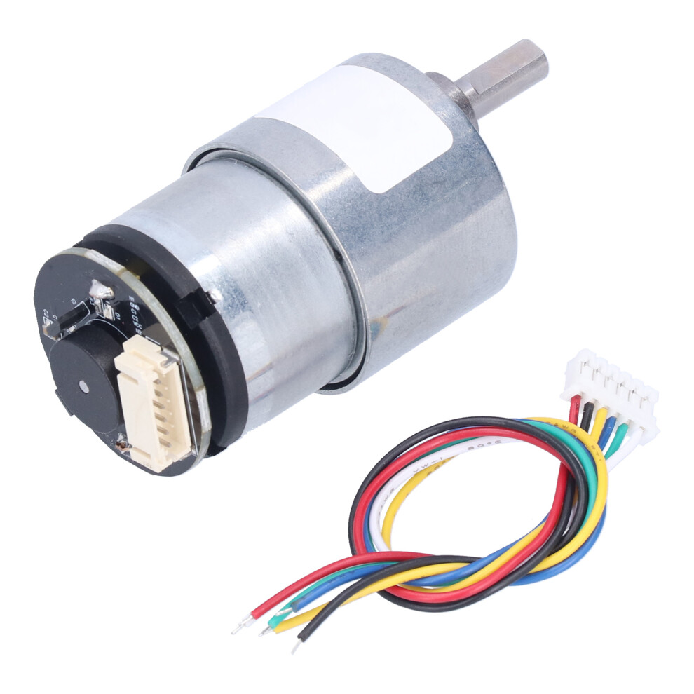 Jgb37-520 12V Micro Dc Gear Motor With Encoder 1590Rpm, Various Ratios 3301376987979