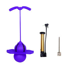 (Armrest Dual-use,Purple)Pogo Bouncing Ball with Handle and Ball Pumps Jump Toy Pogo Maximum Load-Bearing 220lb Suitable for Children Adult