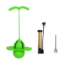 (Armrest Dual-use, Green) Pogo Bouncing Ball with Handle and Ball Pumps Jump Toy Pogo Maximum Load-Bearing 220lb Suitable for Children Adult