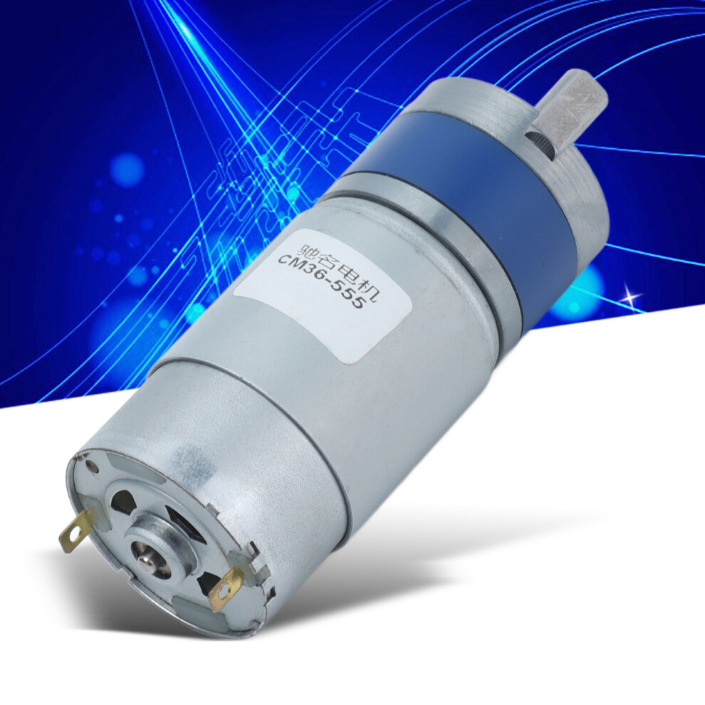 Dc Gear Motor 24V Large Torsion Stable Performance Low Noise 1200Rpm For Robots 7891376988251