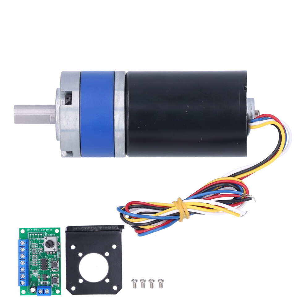 Dc 24V Brushless Gear Motor Cm36-3650 1600Rpm With Controller 5001376988126