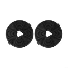 Activated Carbon Filters For Kitchen Hoods, 2 Pack, 135mm x 135mm x 18mm, Charcoal Filter Replacement