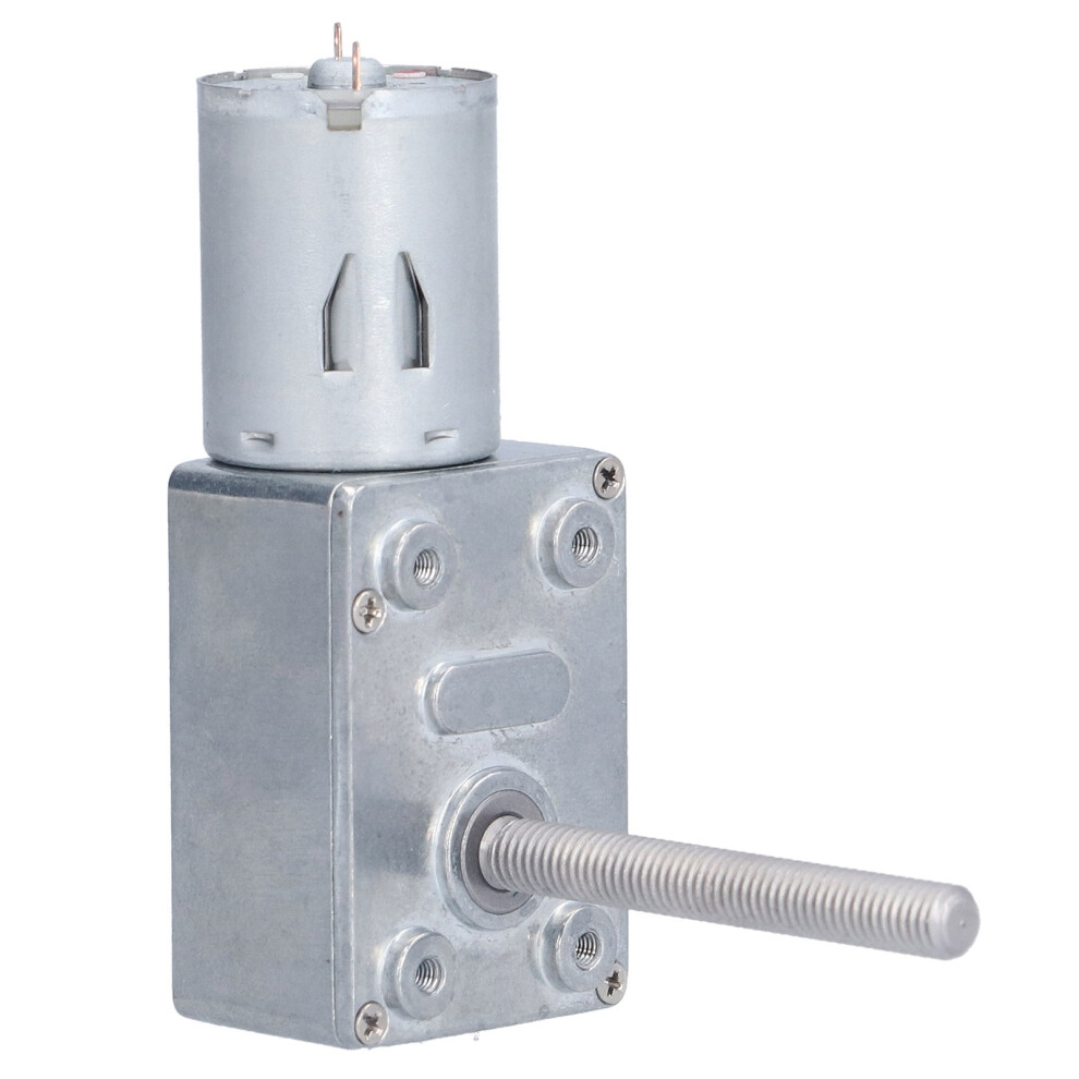 Jgy-370 Dc 24V Worm Gear Motor 40Rpm Self-Locking Turbine Reducer 4931376996047