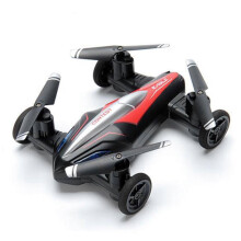 (Red) 2025 4DRC V11 Remote Control Flying Car Air-ground Dual Mode 2024 NEW