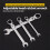 (10mm) 6-11mm Dual Head Ratchet Wrench Set, Quick Release Combination Spanner, Double Ended Ratcheting Hand Tool 2