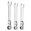 (10mm) 6-11mm Dual Head Ratchet Wrench Set, Quick Release Combination Spanner, Double Ended Ratcheting Hand Tool 6