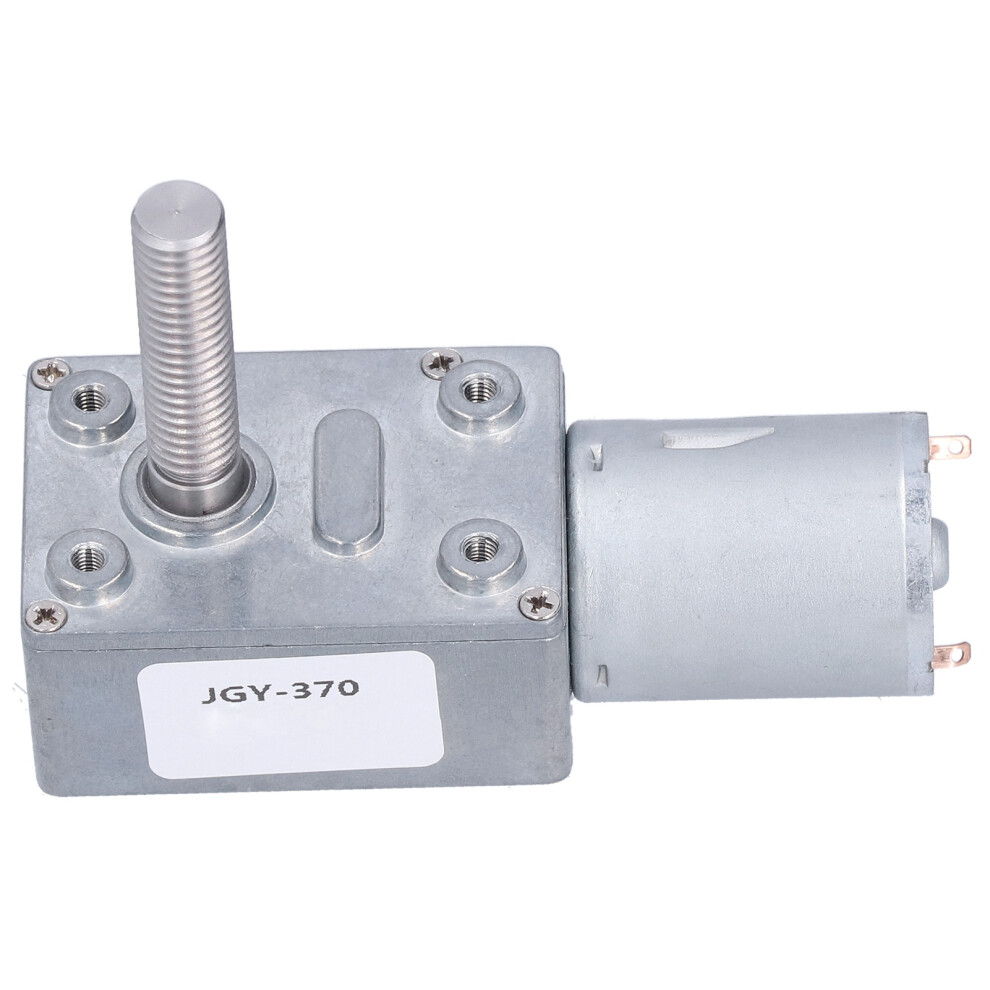 Dc 12V Worm Gear Motor 40Rpm Durable Rustproof High Torsion Aluminum 9311376989747