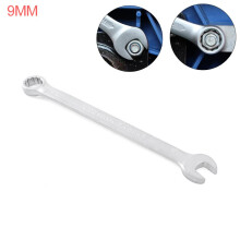 (8mm) 8/9/10mm Dual Head Ratchet Wrench, Dual-Use Combination Spanner, Open End and Box End Wrench for Repairing