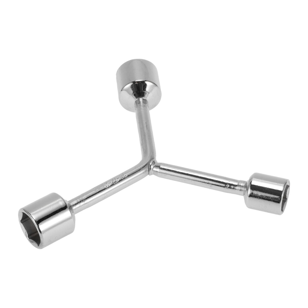 Socket Wrench 75Mm 14/17/19Mm Hexagon Carbon Steel Yshaped 3Way Sleeve Remover Spanner For Car Motorcycle Dirtbike 9187378518113