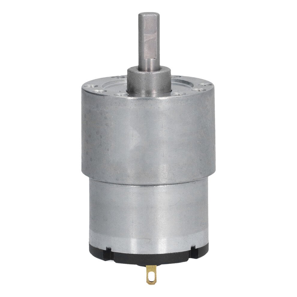 Reliable 12V Dc Gear Motor 5201 Rpm 6Mm Shaft Cw/Ccw Copper Rotor & Stator 3271376991477