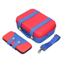 Tyylikäs kovakuorinen suojakotelo Nintendo Switchille, ympäristöystävällinen materiaali, vedenpitävä ja suojaava kantolaukku mukavalla