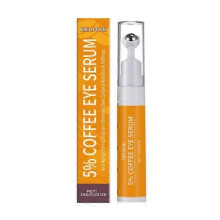 Caffeine Anti-Wrinkle Eye Serum Lightens Puffiness Tighten Roller Ball Cream for Dark Circles Fades Fine Lines Remove Eye Bag