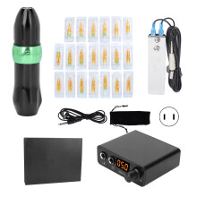 Wireless Tattoo Power Bank With Digital Display And Shock Absorber Design For Portable Rotary Tattoo Machines With Skin Like Touch Finish