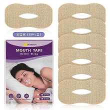 (Skin) 30pcs Mouth Tape for Anti Snoring for Sleeping, Anti Snoring Mouth Strips for Less Mouth Breathing, Snoring Relief, Sleep Improvement