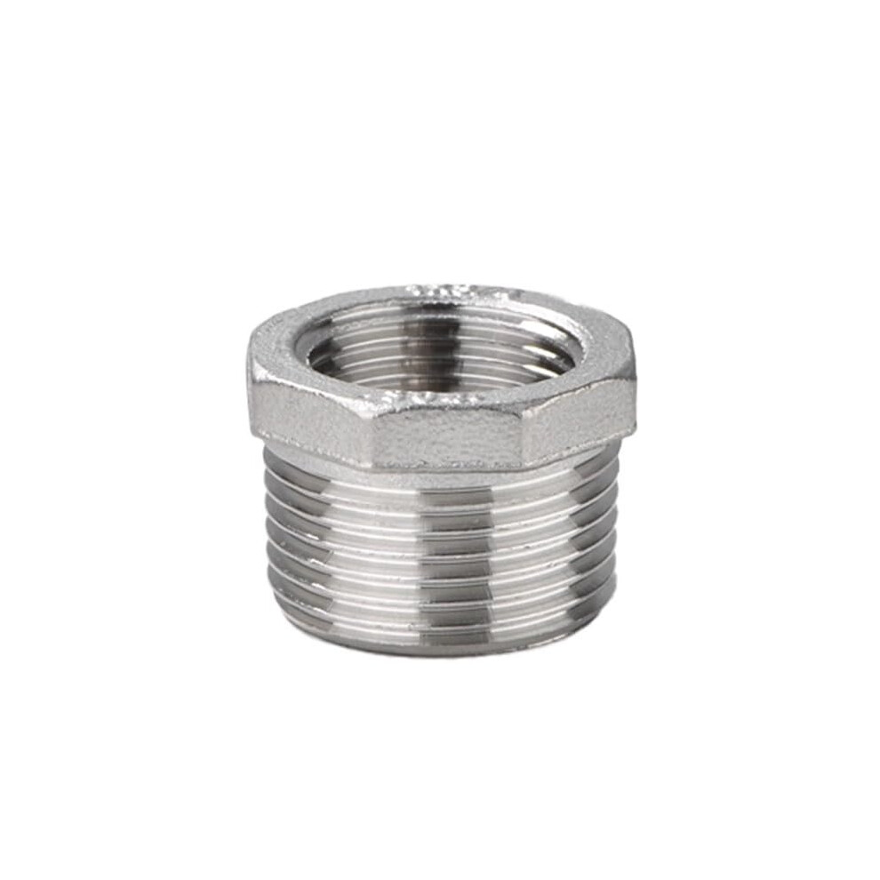 304 Stainless Steel Pipe Fitting Dn15 To Dn40 Threaded Reducer Adapter Male Female Leakproof 9187378518236