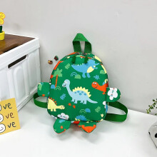 (Pink) Cute Cartoon Dinosaur Baby Backpack, Adjustable Kindergarten School Bag for Boys Girls, Lightweight Kids Backpack