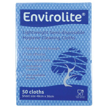 All Purpose Cleaning Cloth 48x36cm Blue Pack of 50
