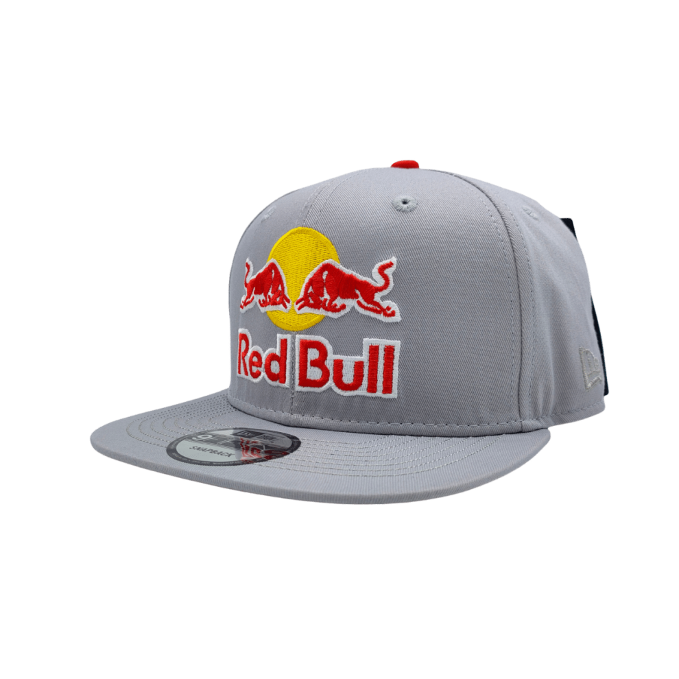 Red Bull Cap Gray New Era Snapback Hats