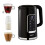 GEEPAS Geepas Electric Kettle 2200W ,1.7L Jug, 5 Temperature Settings, Black 1