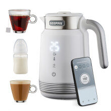 GEEPAS Digital Electric Kettle | 1.7L Wifi Tuya Smart App Control Alexa Google Voice Compatible Digital Display Auto Shut Off