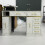 Living And Home Manicure Table with Built-in Dust Collector 3