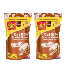 Cat and Dog Scatter Granules to Deter Digging 750g Pack of 2