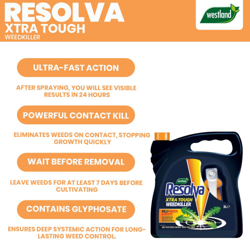 Resolva Resolva Pro Xtra Tough Weedkiller RTU 3L 2