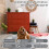 60CM Dog Bed Fluffy Donut Cushion in Light Grey 2