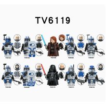 10Pcs Star Wars Toys Darth Maul Darth Vader Action Mini Figures