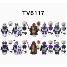 10Pcs Star Wars Toys Darth Maul Darth Vader Action Figures