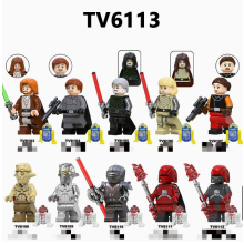 10Pcs Star Wars Toys Darth Maul Darth Vader Action Mini Figures