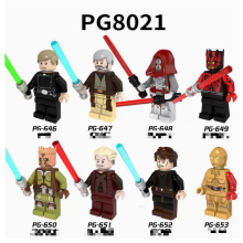 8Pcs Star Wars Toys Darth Maul Darth Vader Action Mini Figures