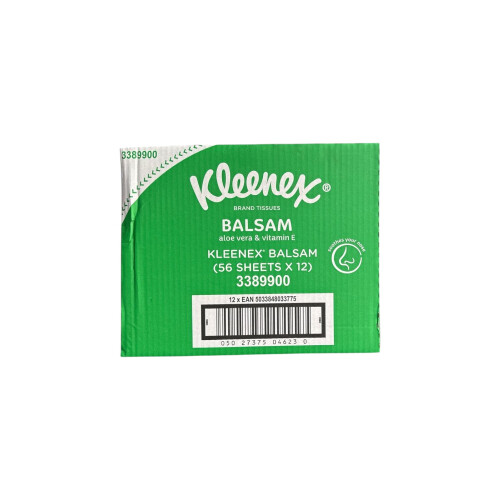 Kleenex Kleenex Balsam 3-Ply Facial Tissues 12 Boxes 1