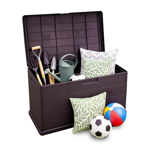 Garden Storage Box Plastic Outdoor Large 336L 1