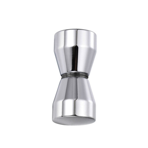 NES Home Nes Home Cone Chrome Aluminium Shower Door Knob Handle 1