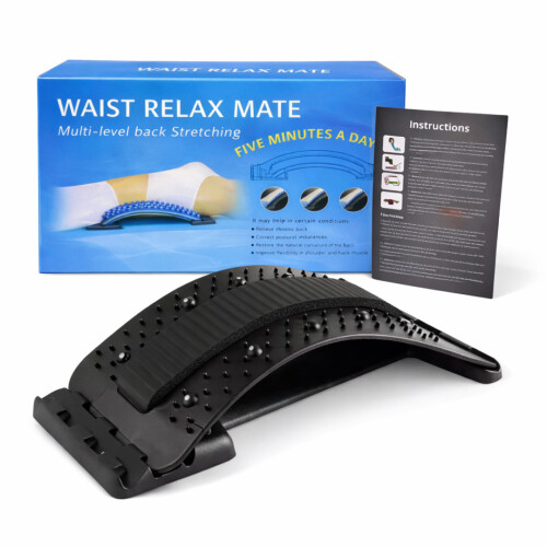 Back Stretcher Lumbar Support Spine Stretcher Lower Back Pain Relief Device
