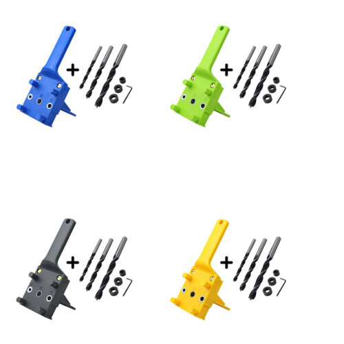 Outil de localisation de gabarit de chevilles de trous pour-Bleu 1