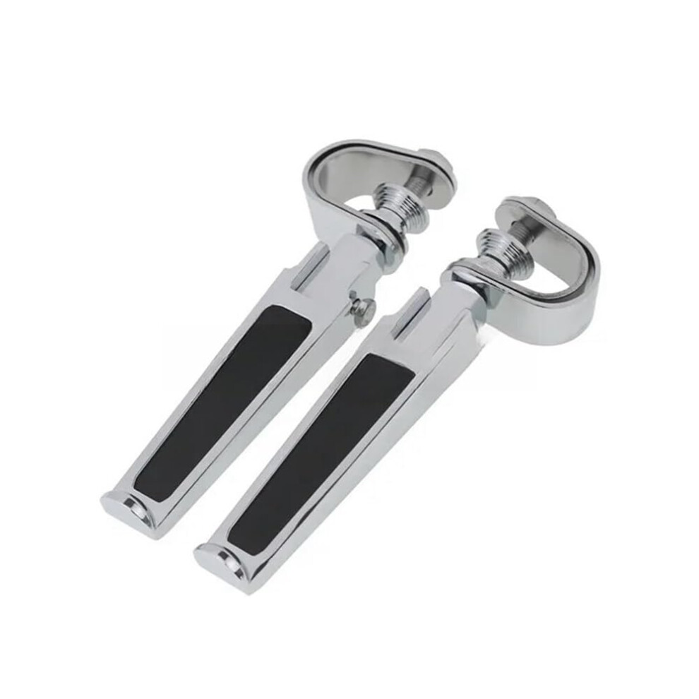 Motorcycle Foot Pegs Chrome Foldable Highway Foot Pegs For Harley Sportster Xl883 Touring 9382693554642