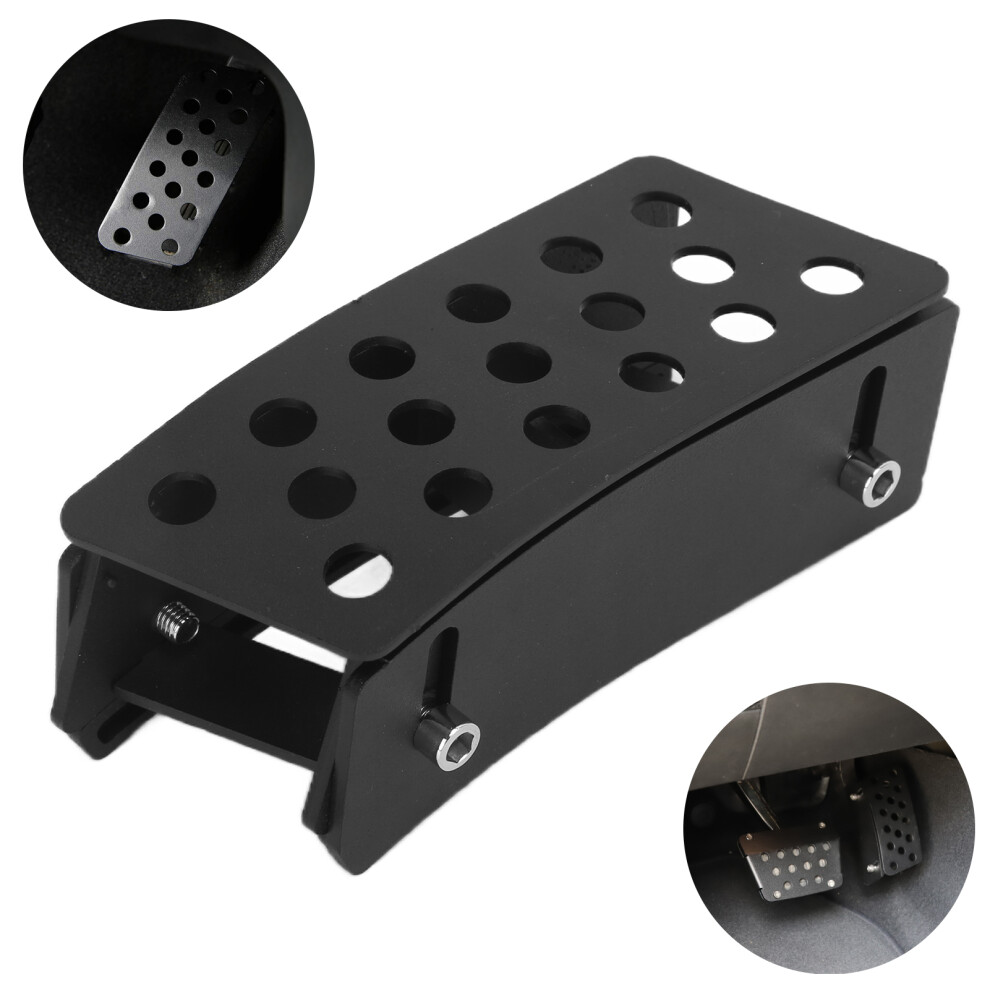 Iron Accelerator Pedal Foot Rest For Jeep Wrangler Jk 2007-2017 Black 8181377387375