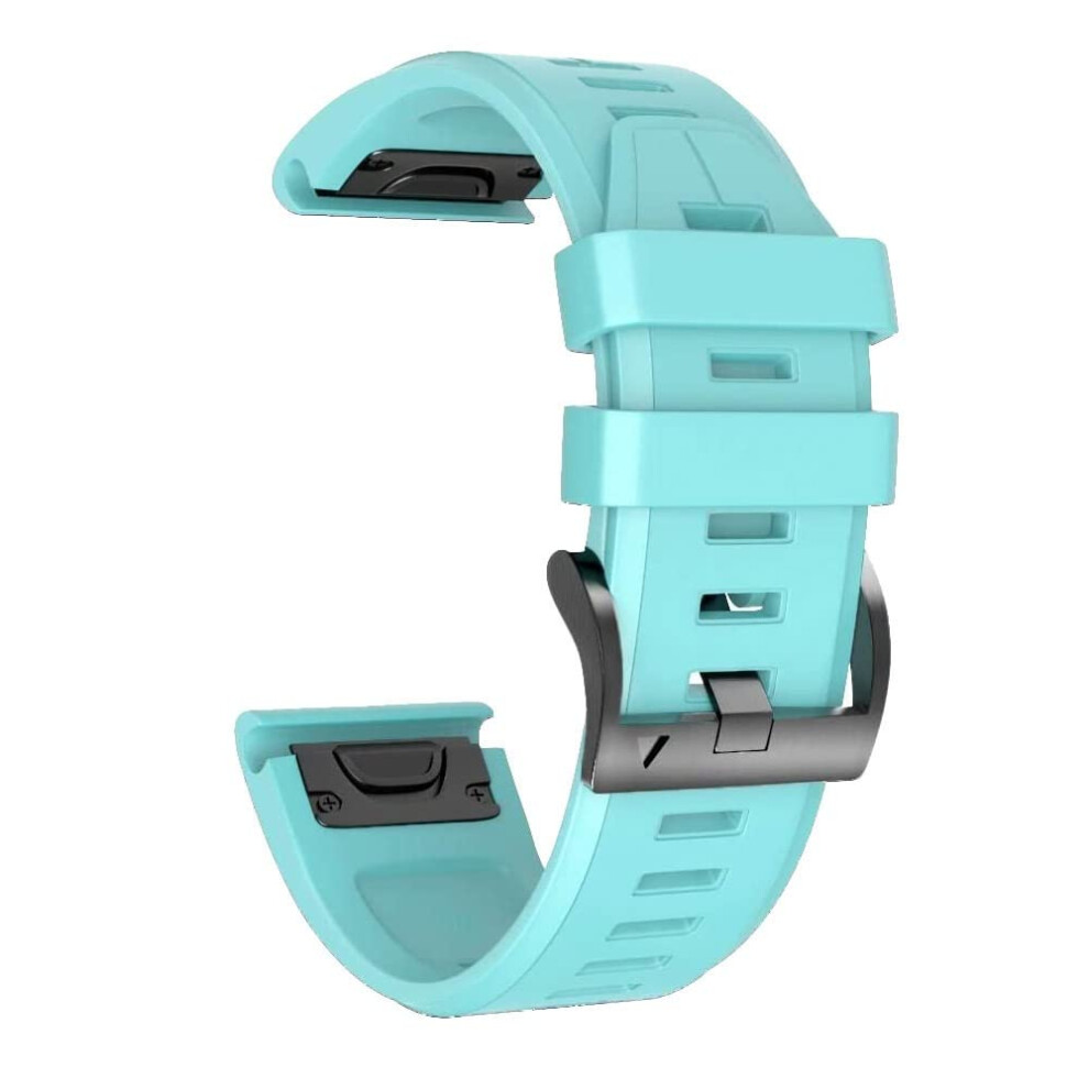 26 22 20Mm Silicone Watchband Compatible With Fenix 7/7X/6/6X Pro/5/5X 3Hr/935/S60 Mk1 Waterproof Easyfit Wristband Colors 9347817800463